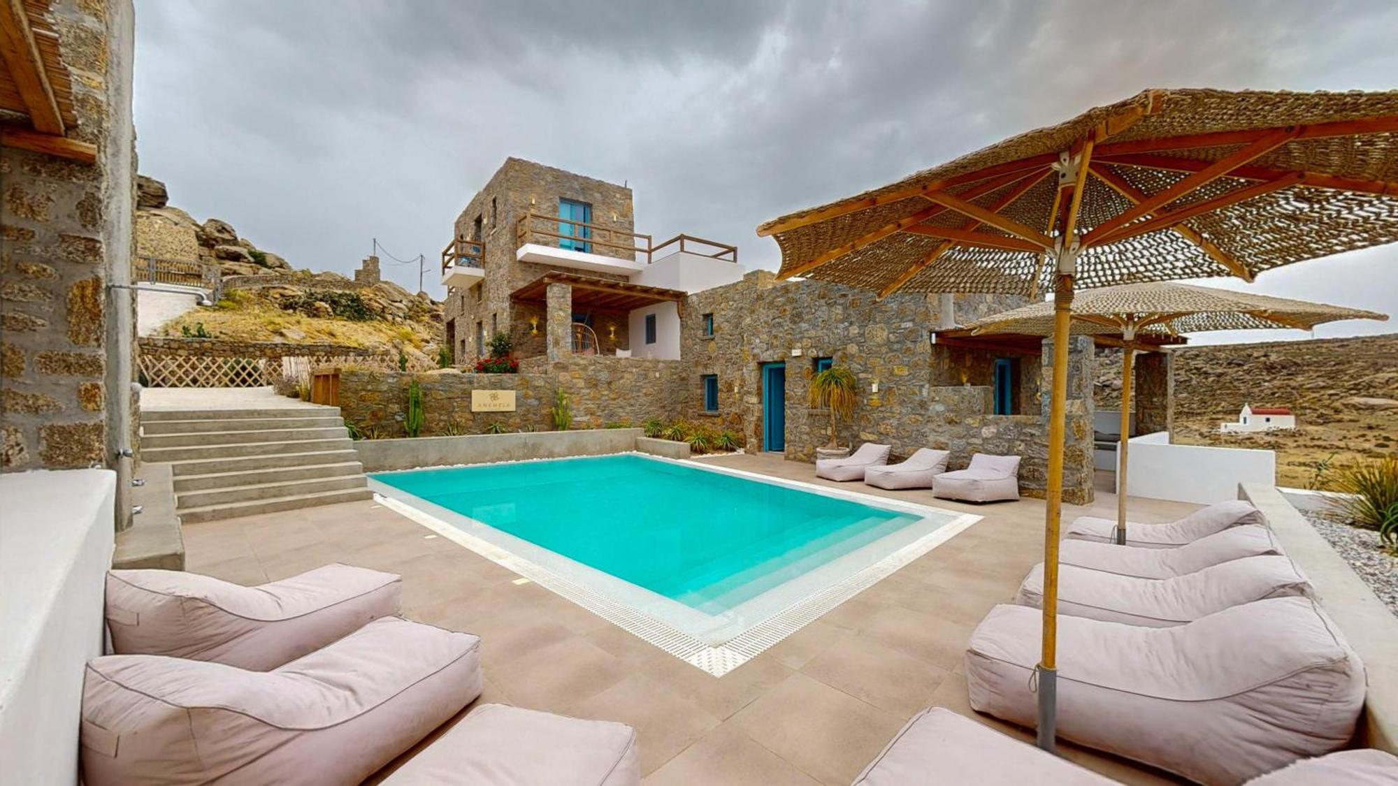 Anemela Villas & Suites Mykonos 阿格拉瑞 外观 照片